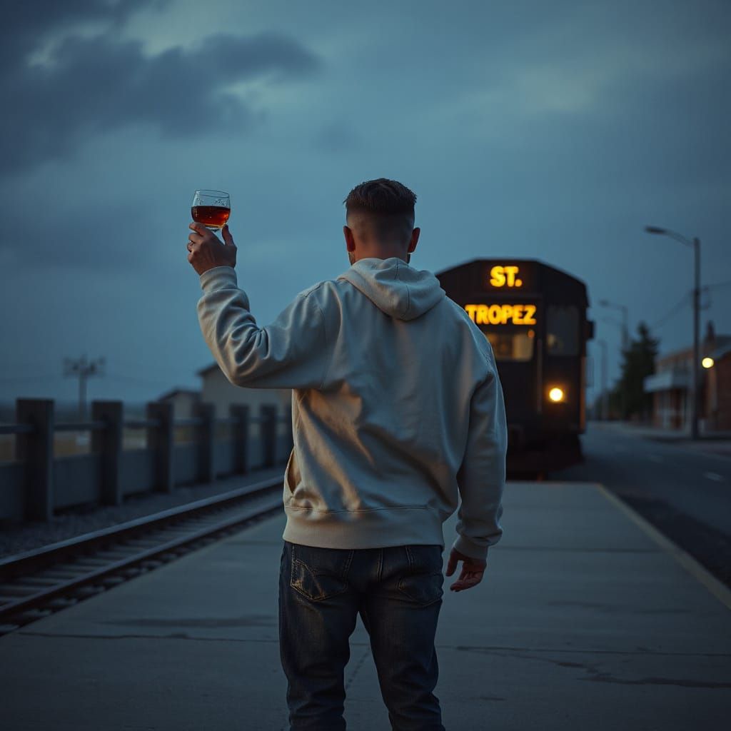 Melancholic Toast to the Last Train