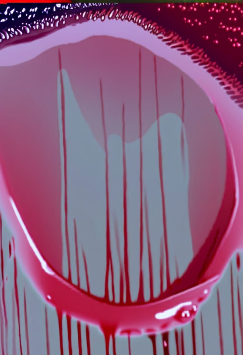 Abstract Vision of a Deep Horizon and Dripping Dream