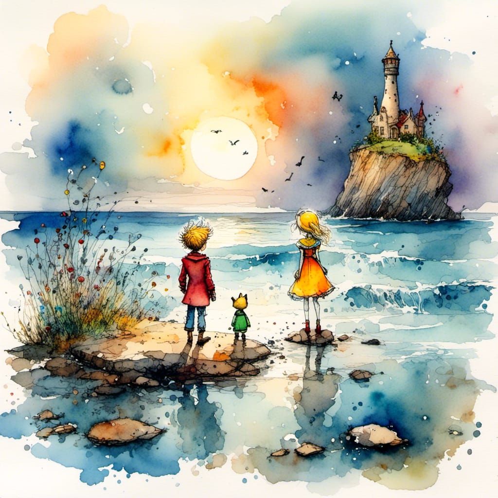 "Only the children know what they are looking for" - The Little Prince