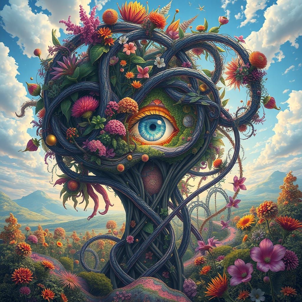 Intertwined Formlessness Reveals Dreamlike Fantasy Kingdom