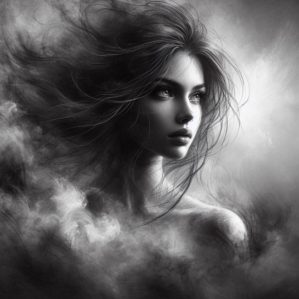 Charcoal Drawing Study