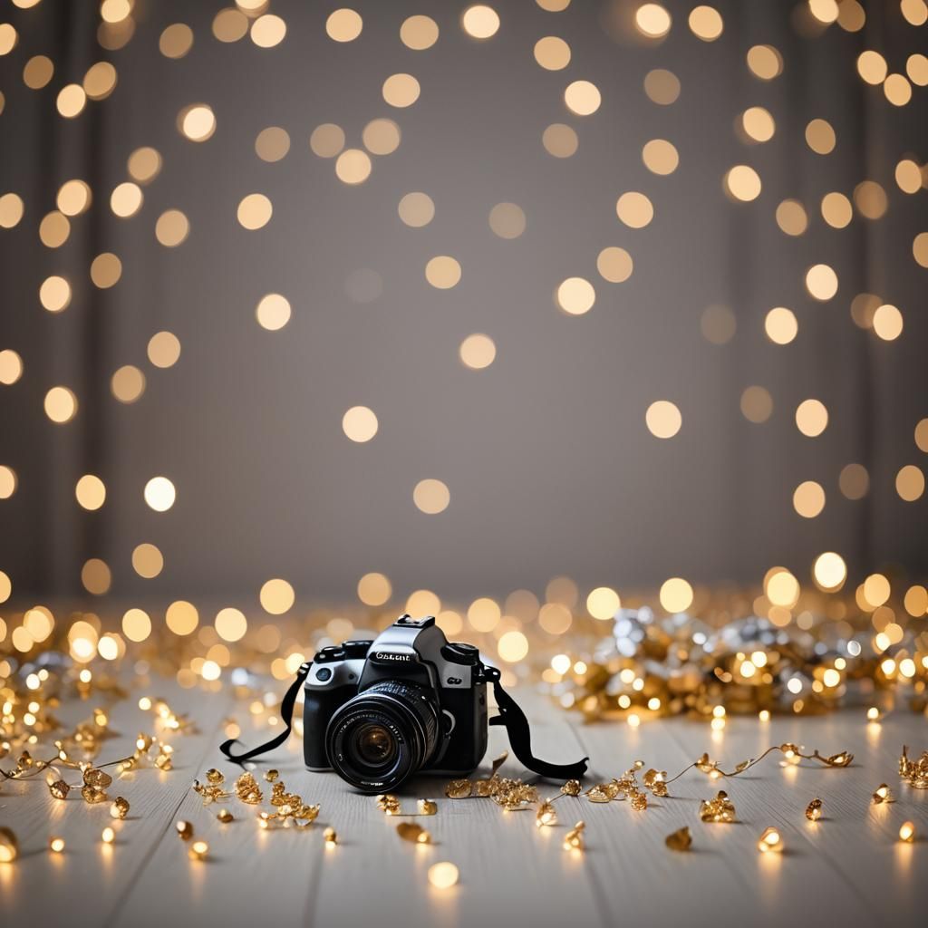 Room Interior in Sharp Focus with Bokeh