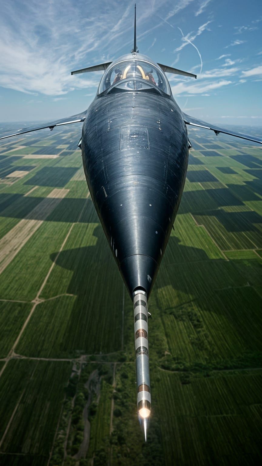 F-104 Starfighter in High-Speed Flight