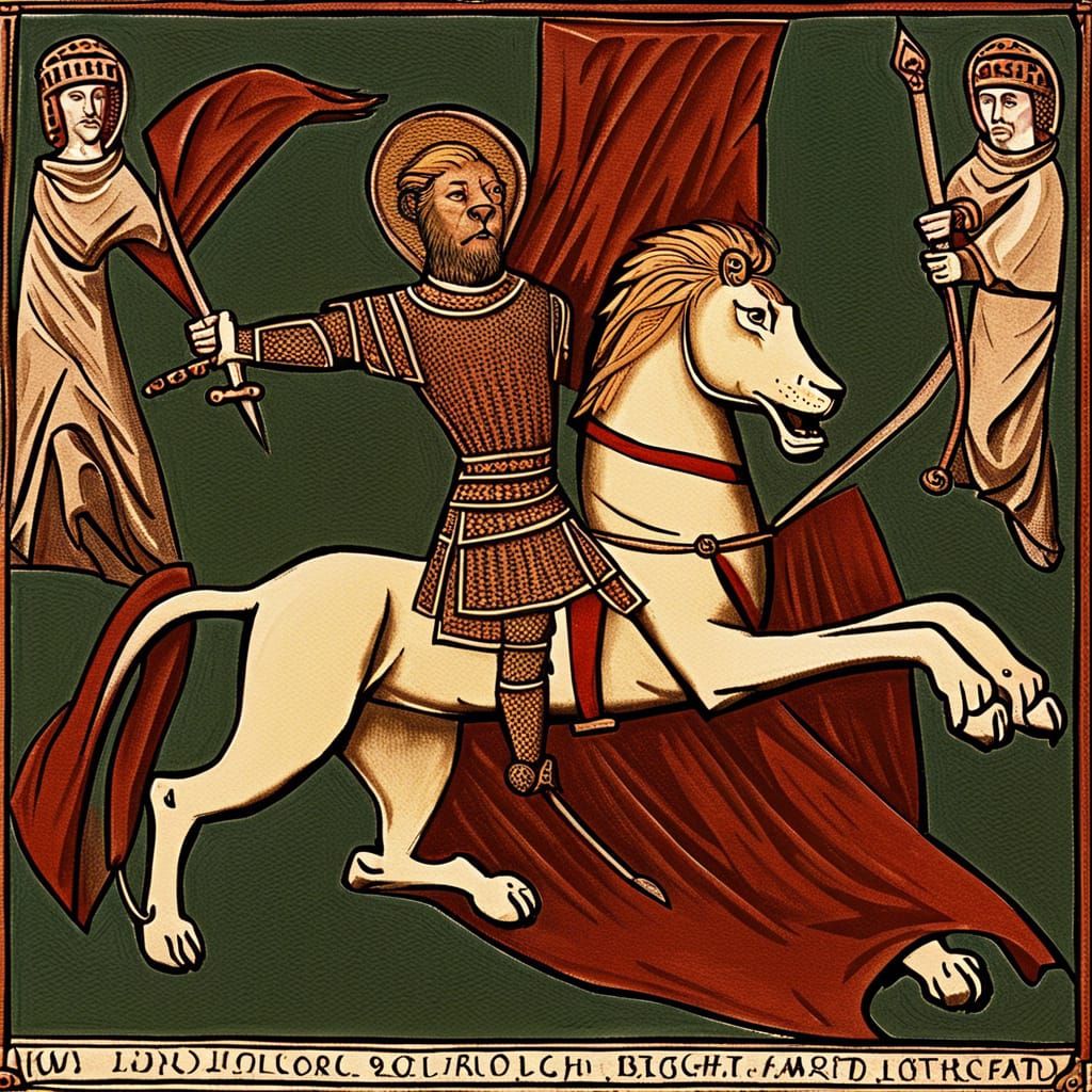 Richard the Lionheart in Epic Battle