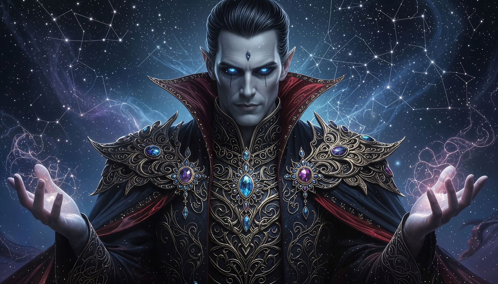 Celestial Vampire King of Stardust and Galaxies