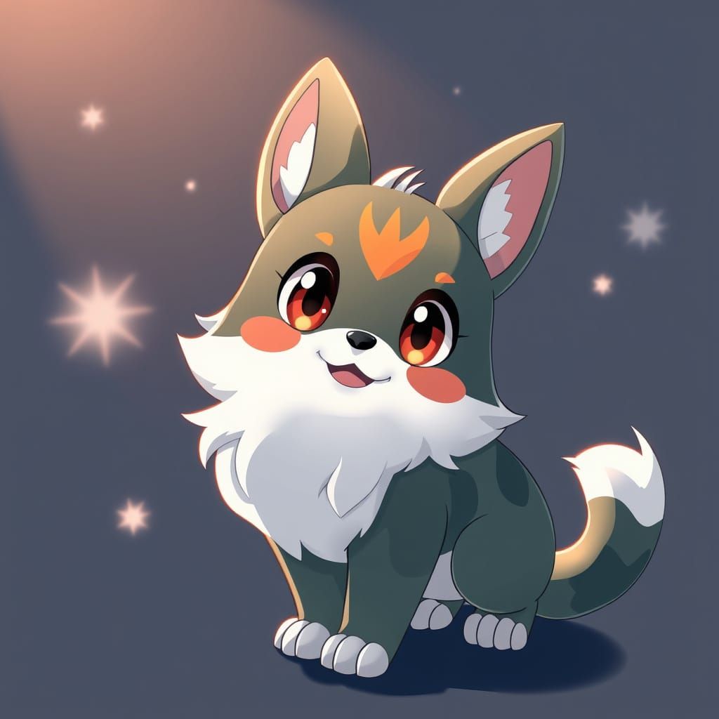 Cute Animal in Manga Style, Best Quality