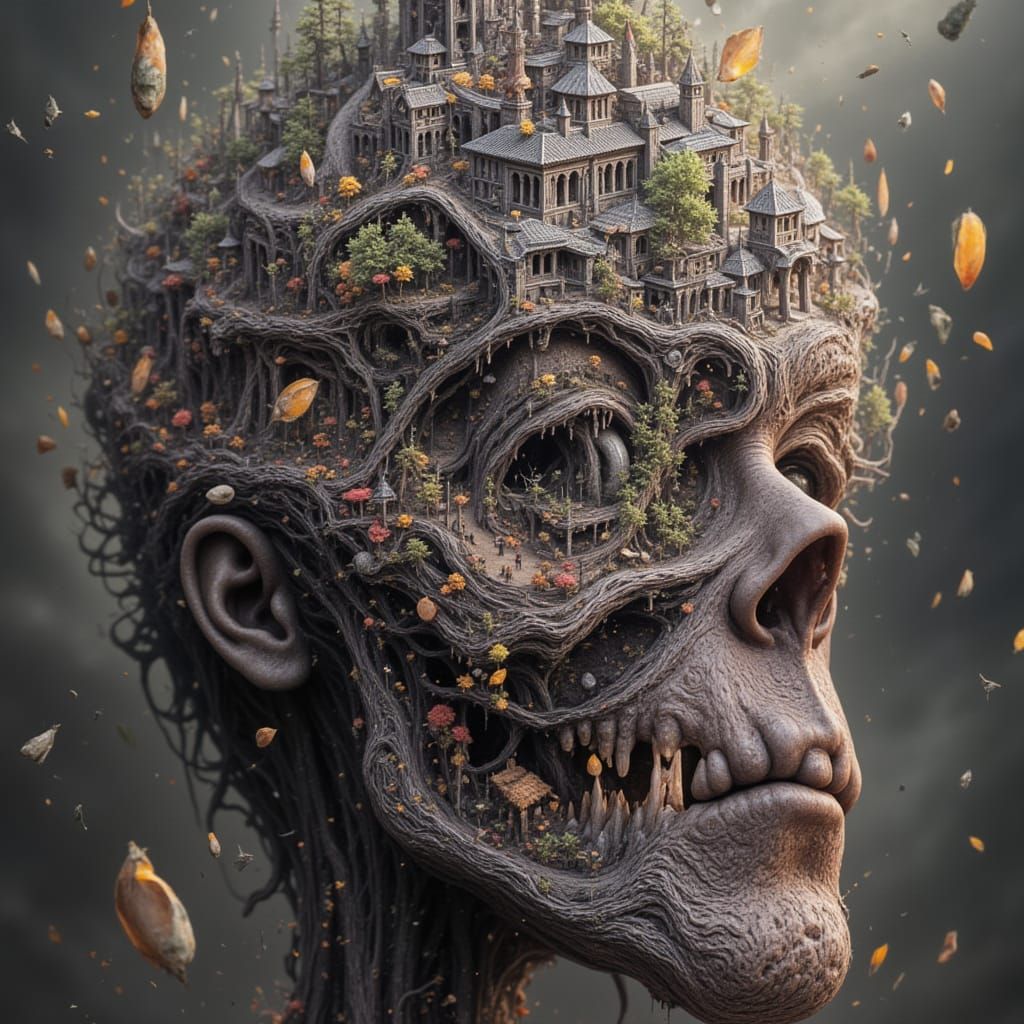 Abstract Reality AI Generated Image