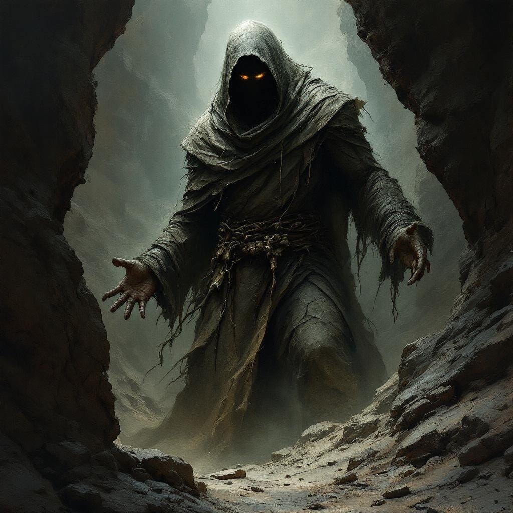 Ominous Cyclops in High Fantasy Style