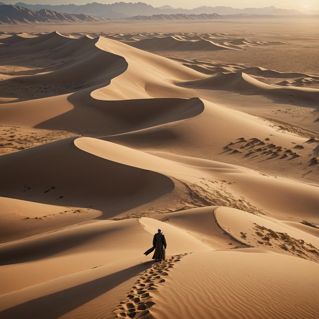 Desert Dunes in Renaissance Style