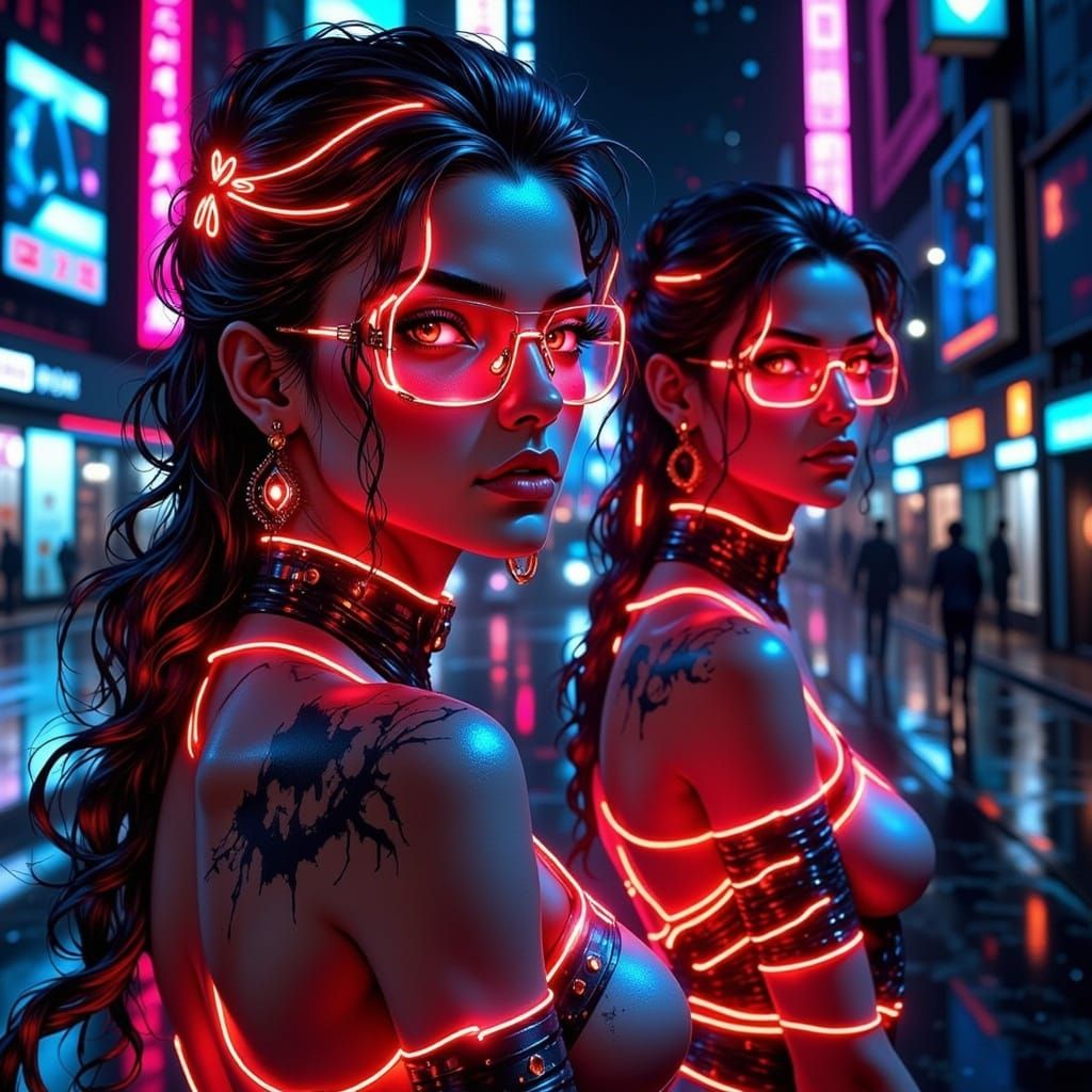 Neon Amazons