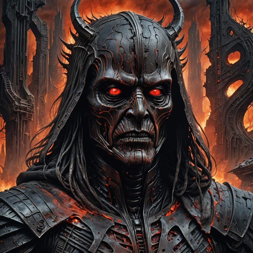 Sith Lord Embraces Dark Side in Dark Fantasy Art