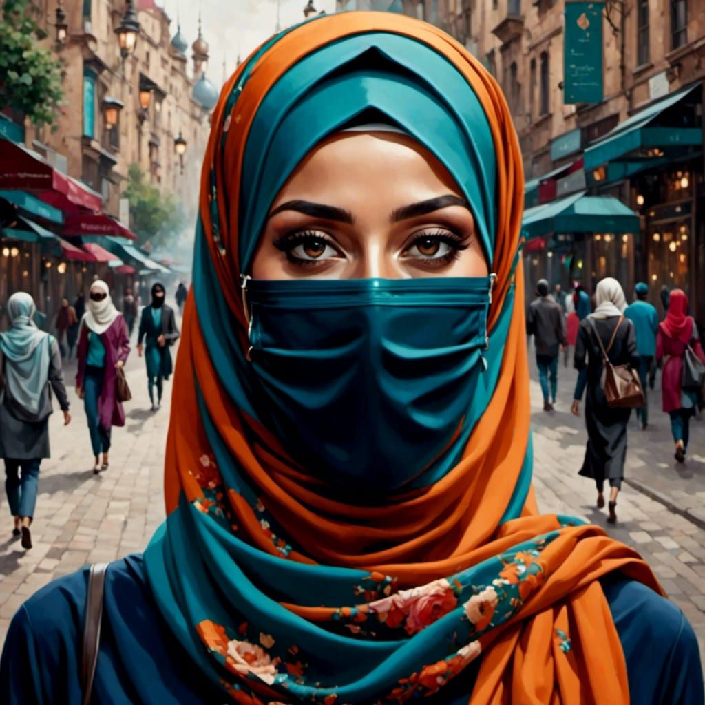 Hijab and Mask: A Study in Modest Fashion
