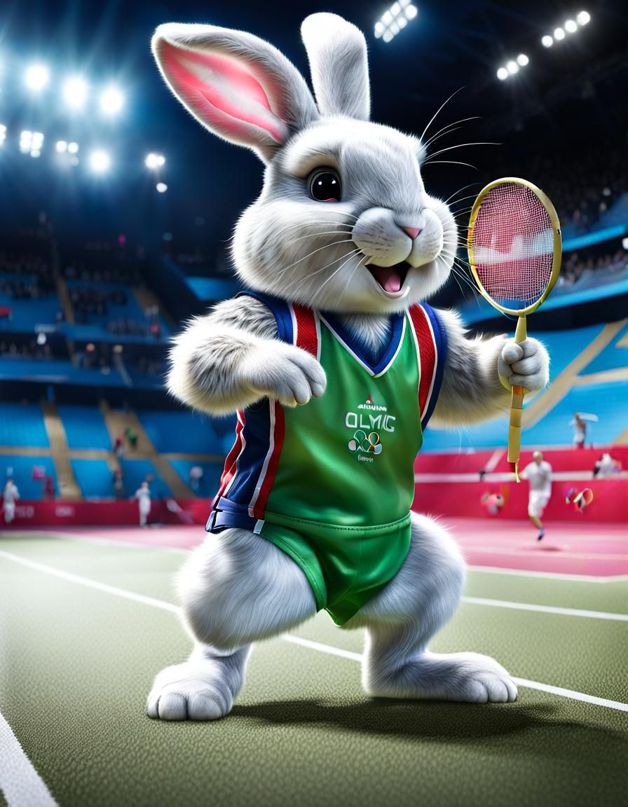 Bunny In The Olympics