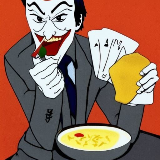 Joker Enjoys Ramen: An Unexpected Scene