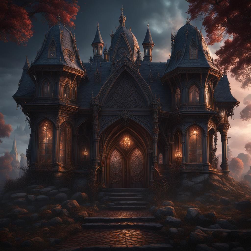 Gothic Victorian Manor House