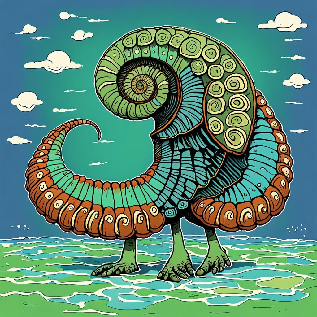 Zombie Ammonite Grooves to Slim Gaillard