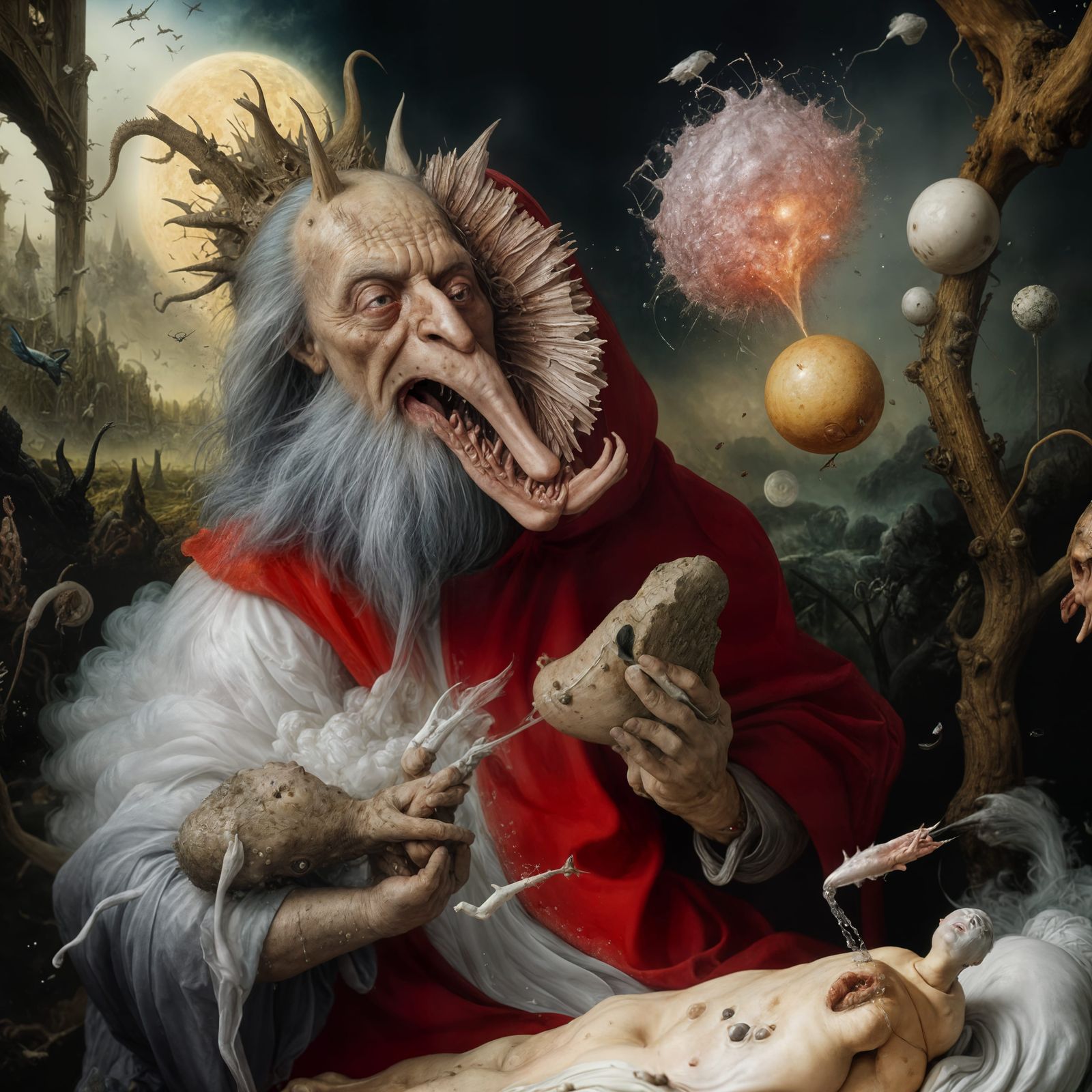 Pink Personal Protection Laser, currently engaging a yellow Orb - for no good reason at all...