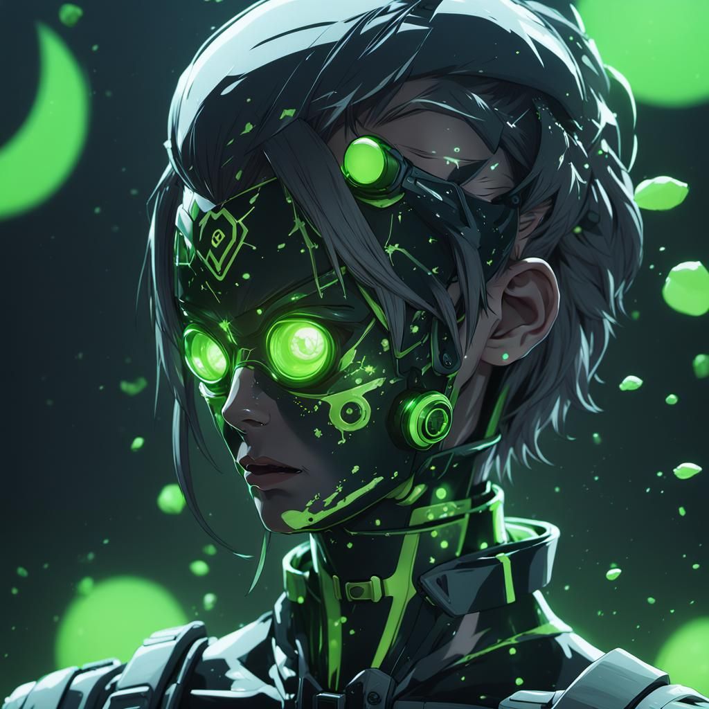 Detailed 3D Anime Art Inspired by WLOP