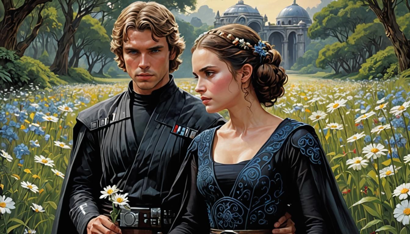 Star Wars romance clinch cover by Robert Maguire