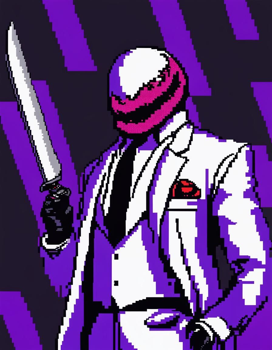 8-Bit Pixel Art Nightmare: Mr. Noooo