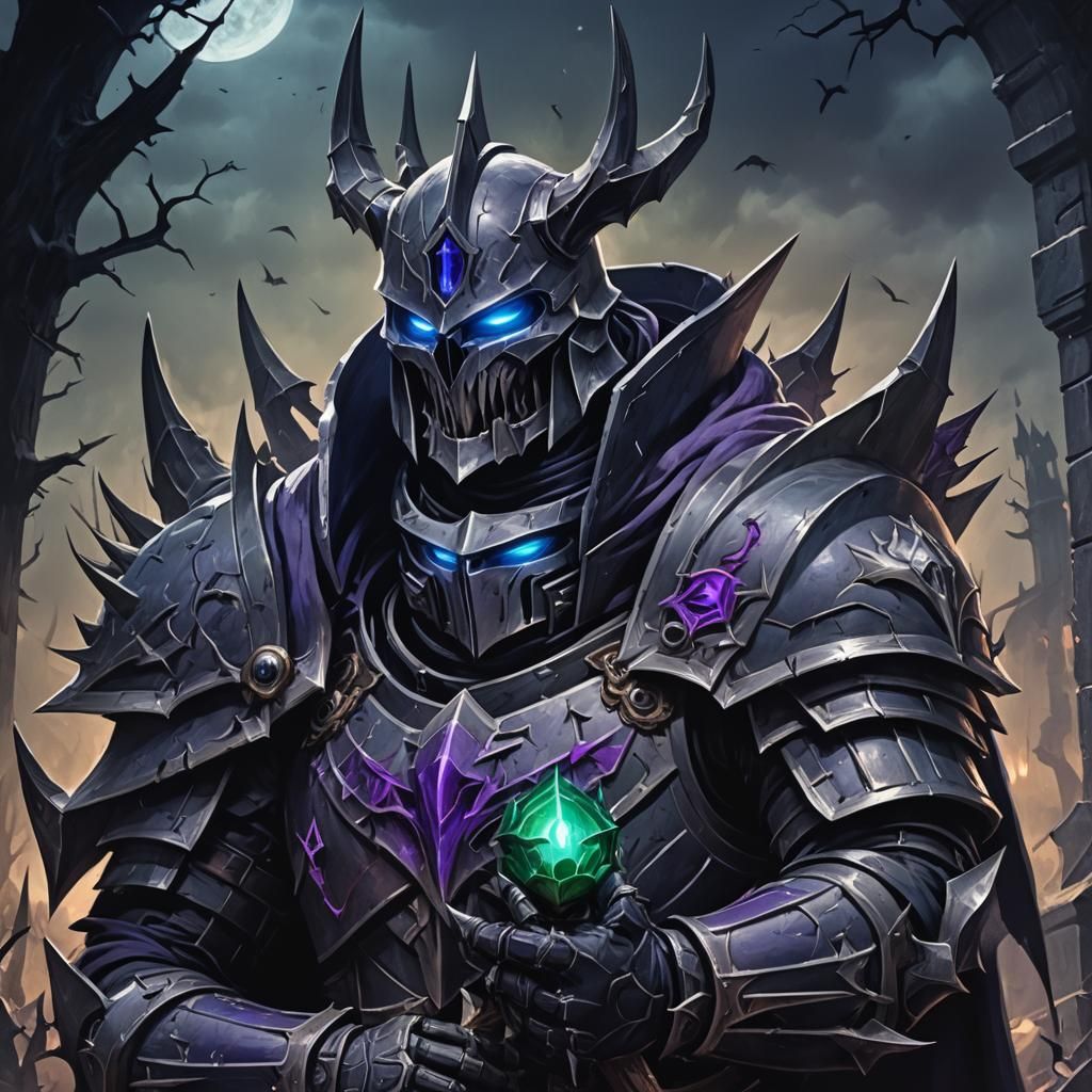 Gothic Dark Fantasy Portrait in Graveyard