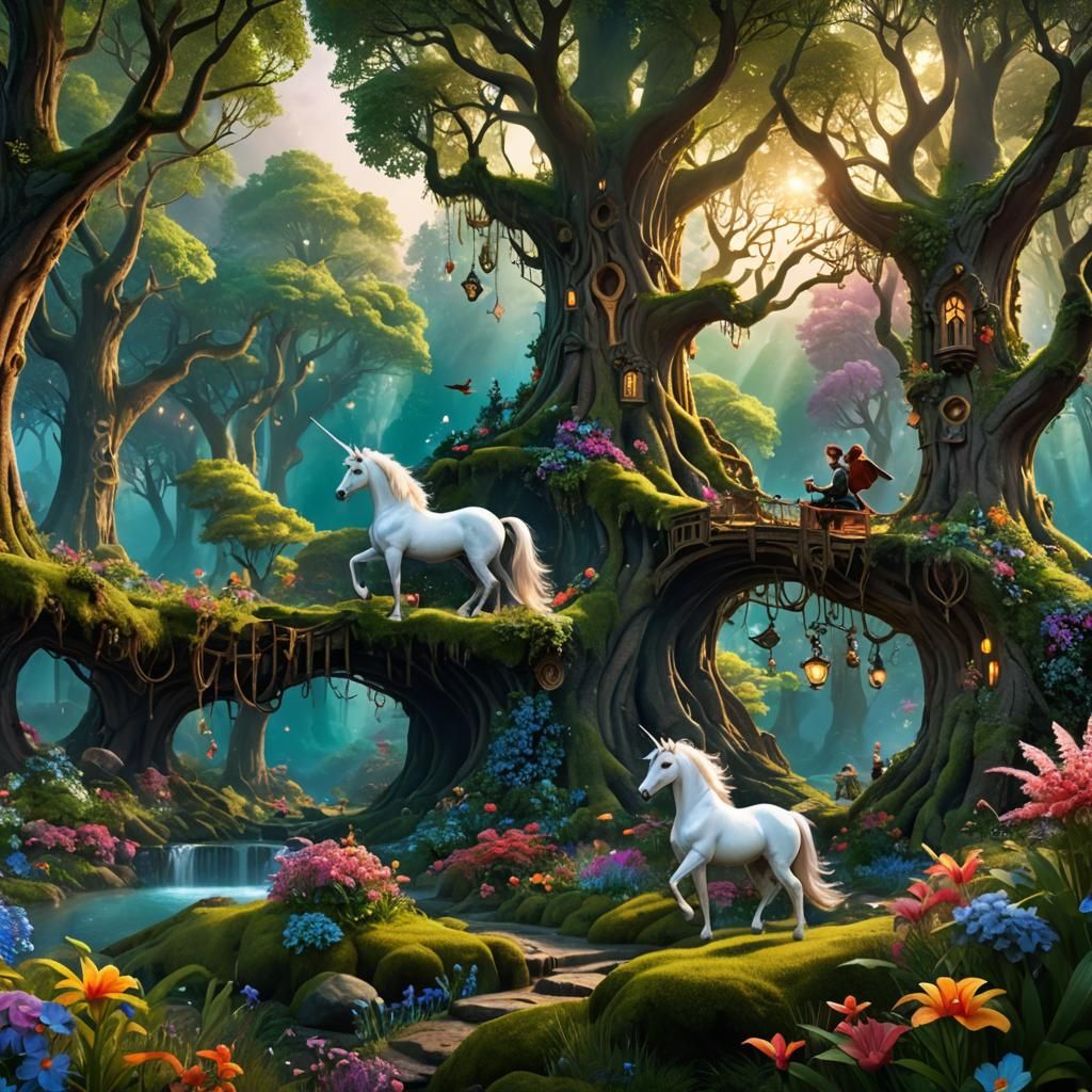 Ethereal Springtime Fantasy Realm Revealed