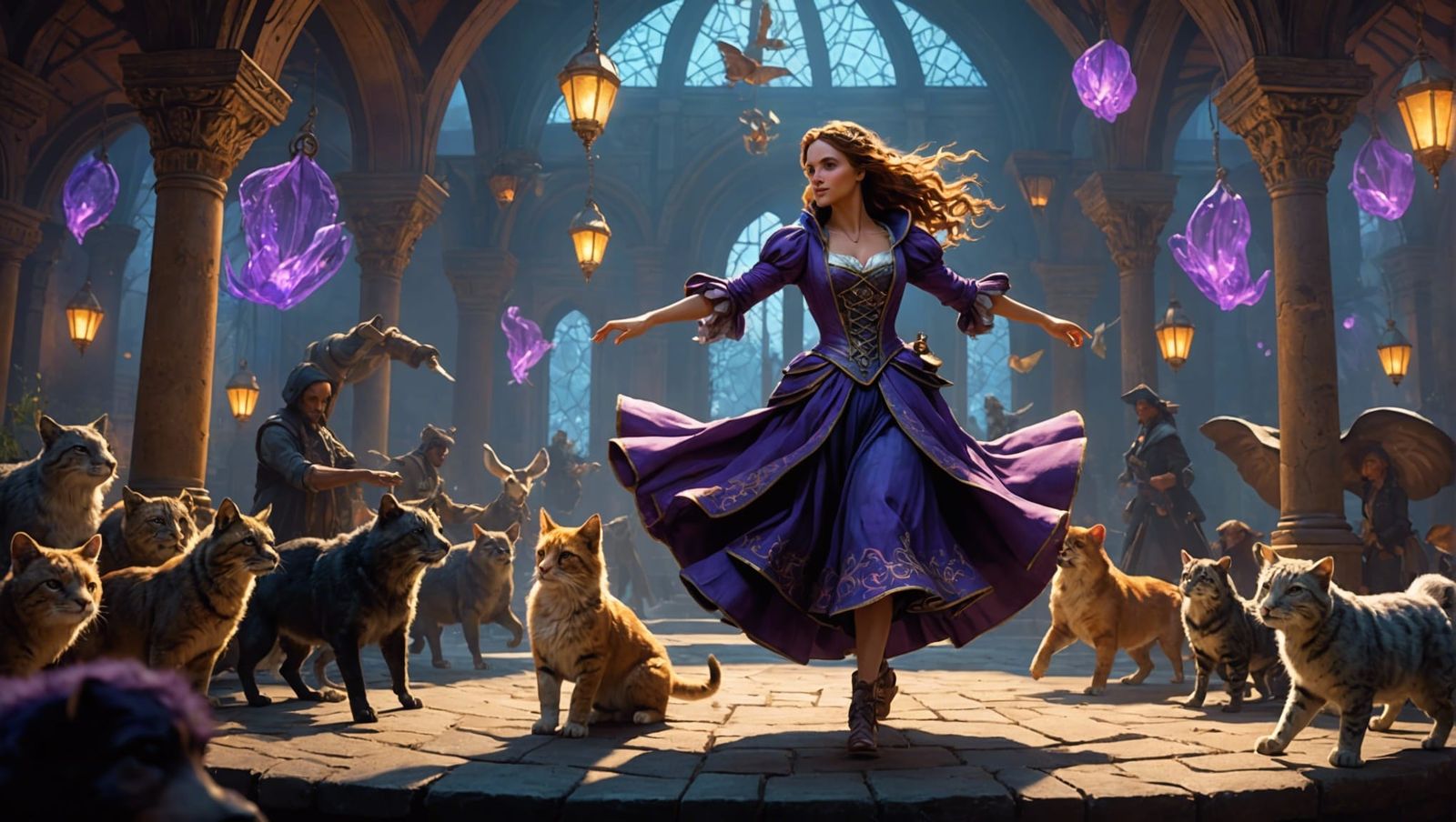 Alice in Wonderland Dark Fantasy Dance