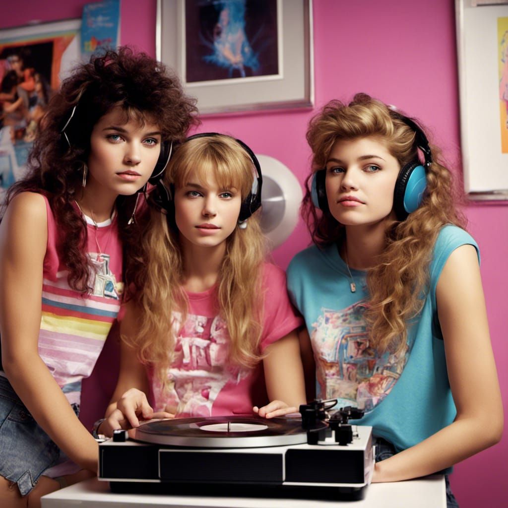 Friends in the 80's