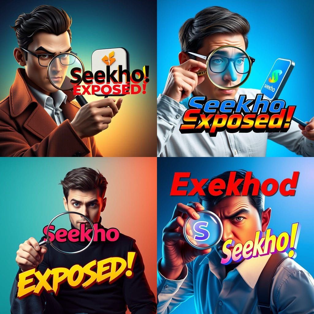 Sleuth Investigates Modern App Logo with Vibrant Colors