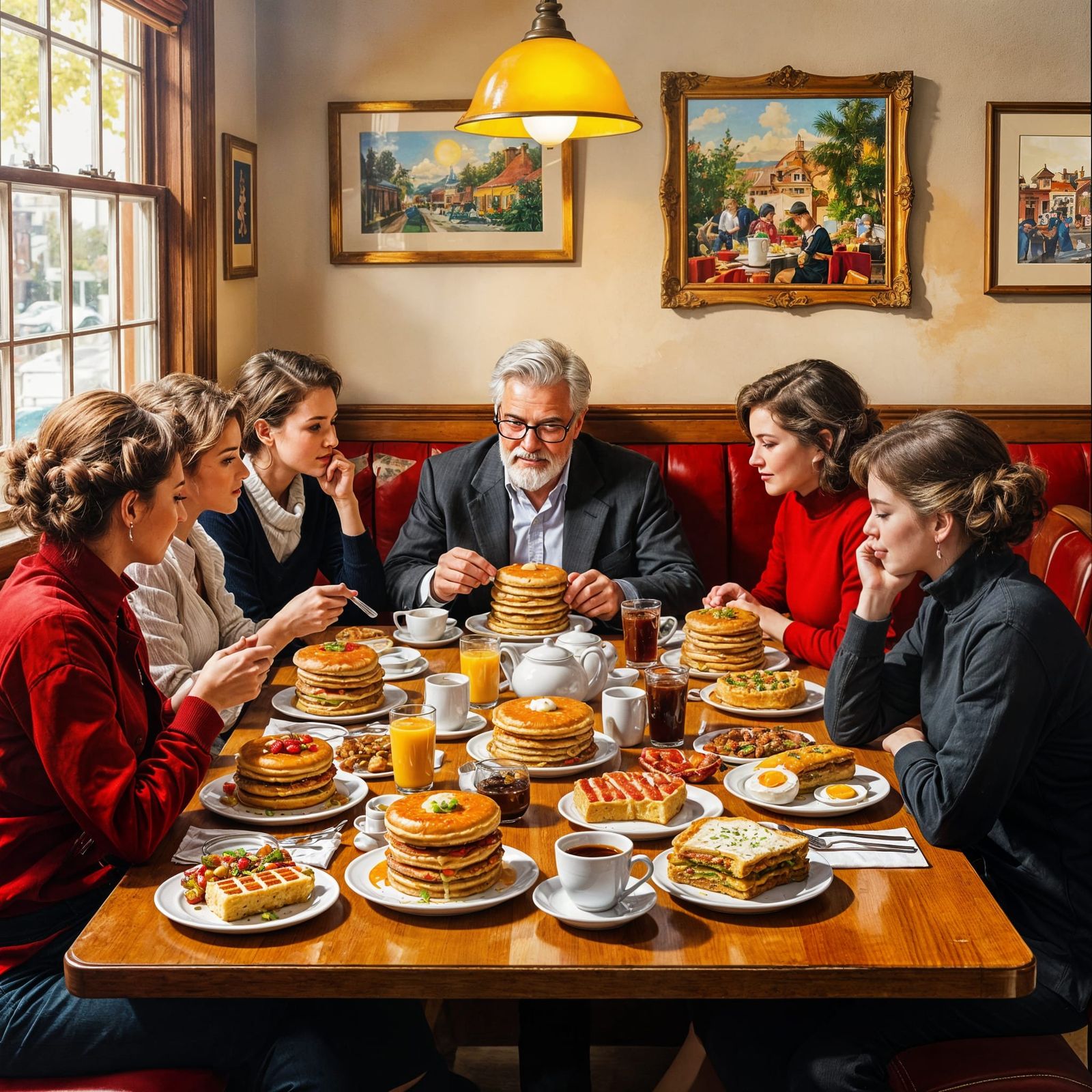 Breakfast Table First-Person View