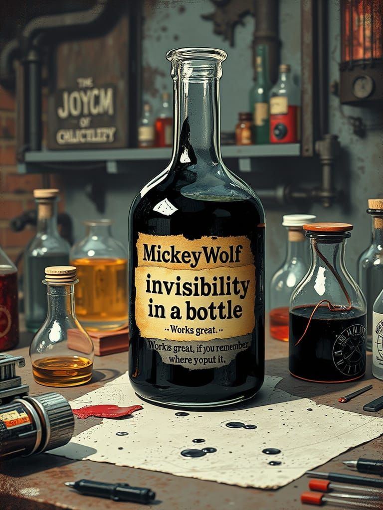 Invisibility in a Bottle 1