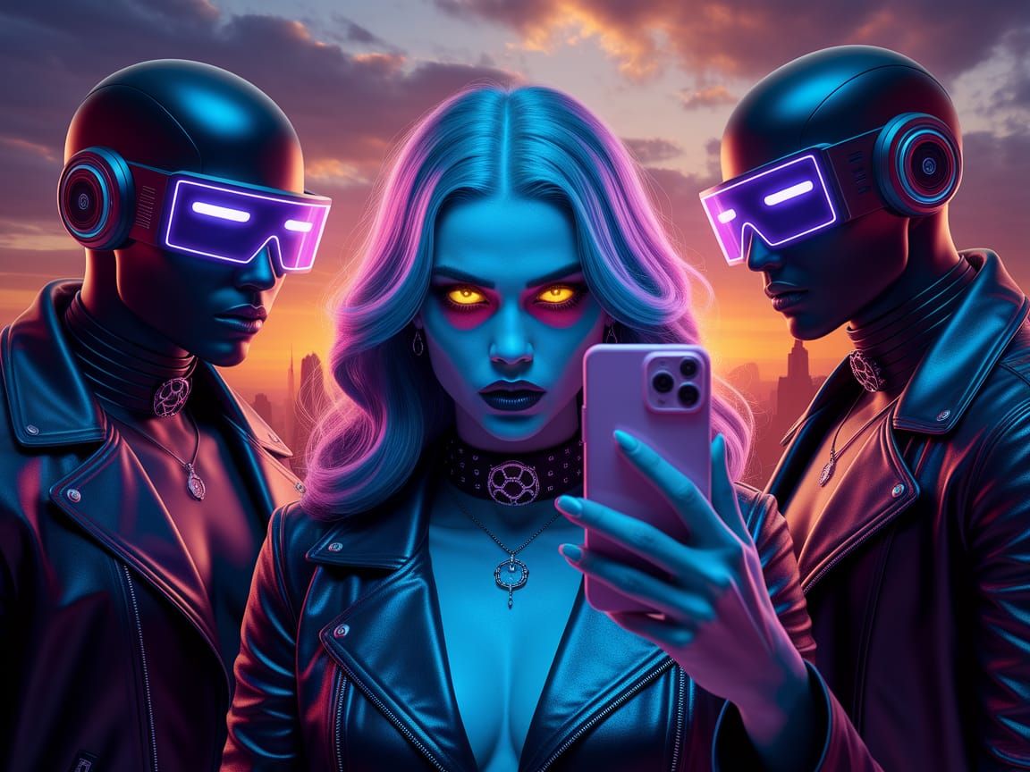 modern vampire influencer
