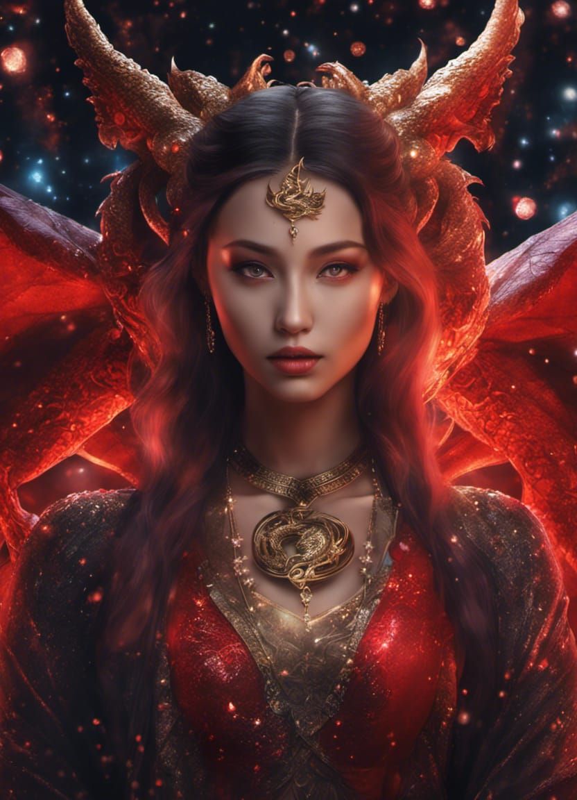 Red Dragon Woman