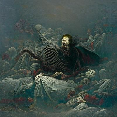 Horror Scene Inspired by Gustave Doré