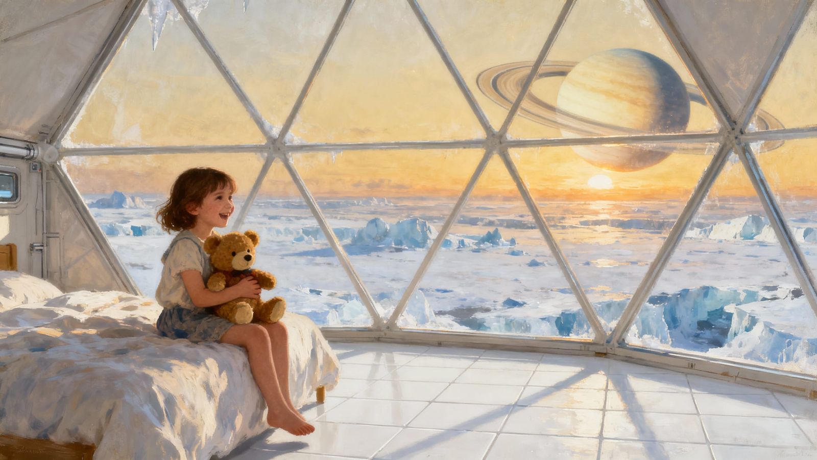 Childhood Nostalgia Inside Titan Colony Dome