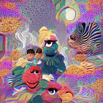 Psychedelic Sesame Street: A Trippy Adventure
