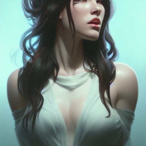 Hyperdetailed Portrait of a Baddie in Art Nouveau Style