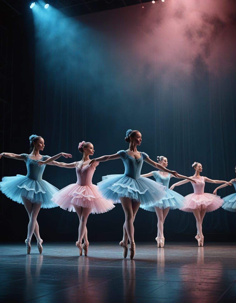 Elegant Ballet Theater Production in 4K