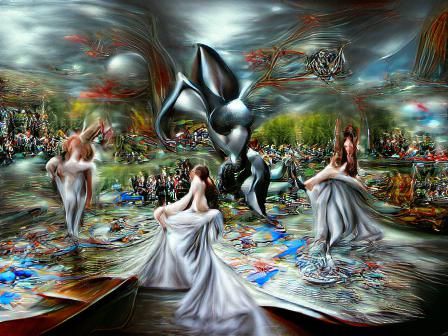 Holographic Hyperrealism: Chaos and Order