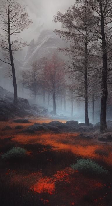 Enchanting Magical Landscape in Photo-Realistic Style