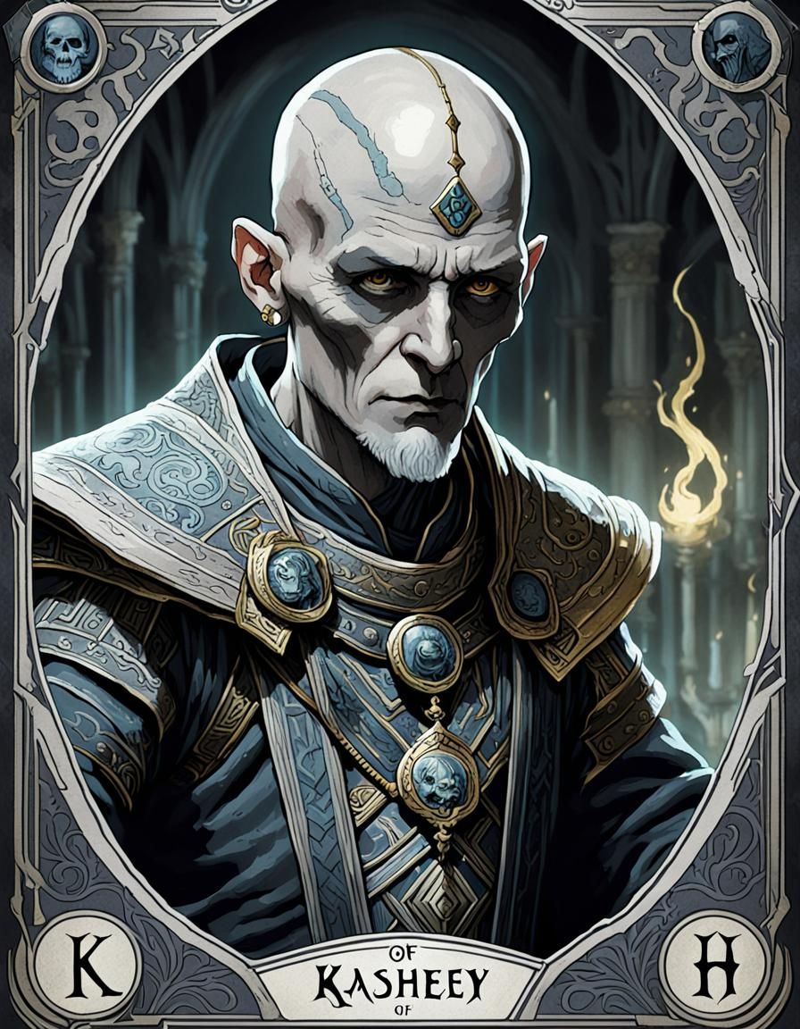 Kashchey the Immortal Tarot Card