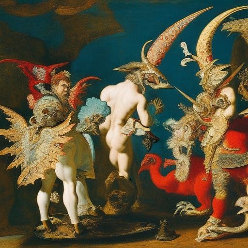 Fantastic Horned Creature: A Morality Teacher