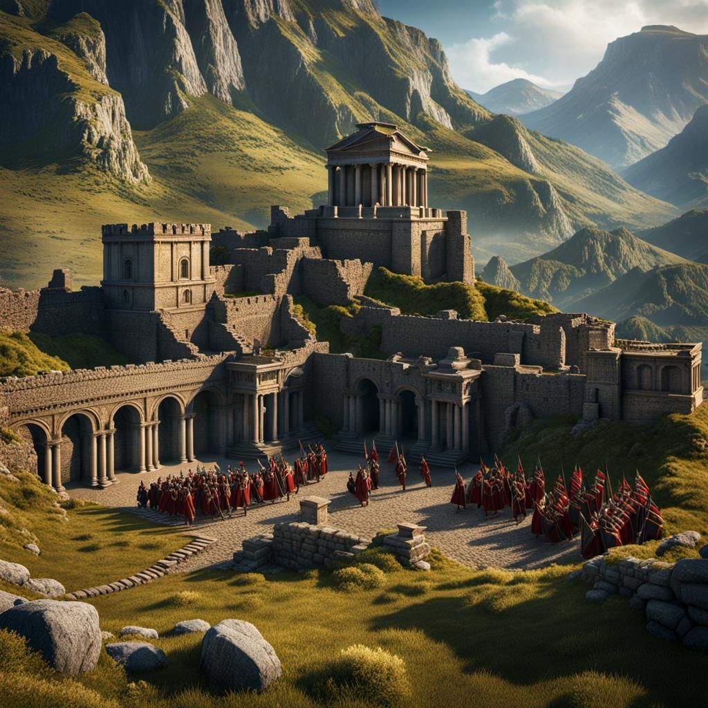 Graupian Mountain fortress assault