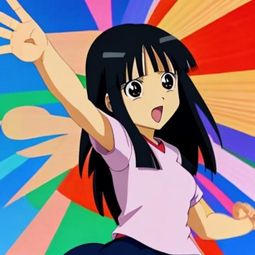 Azumanga Daioh Inspired Anime Poster