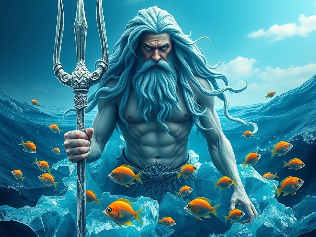 Mythical Oceanic God Rises from the Depths in Stunning Reali...