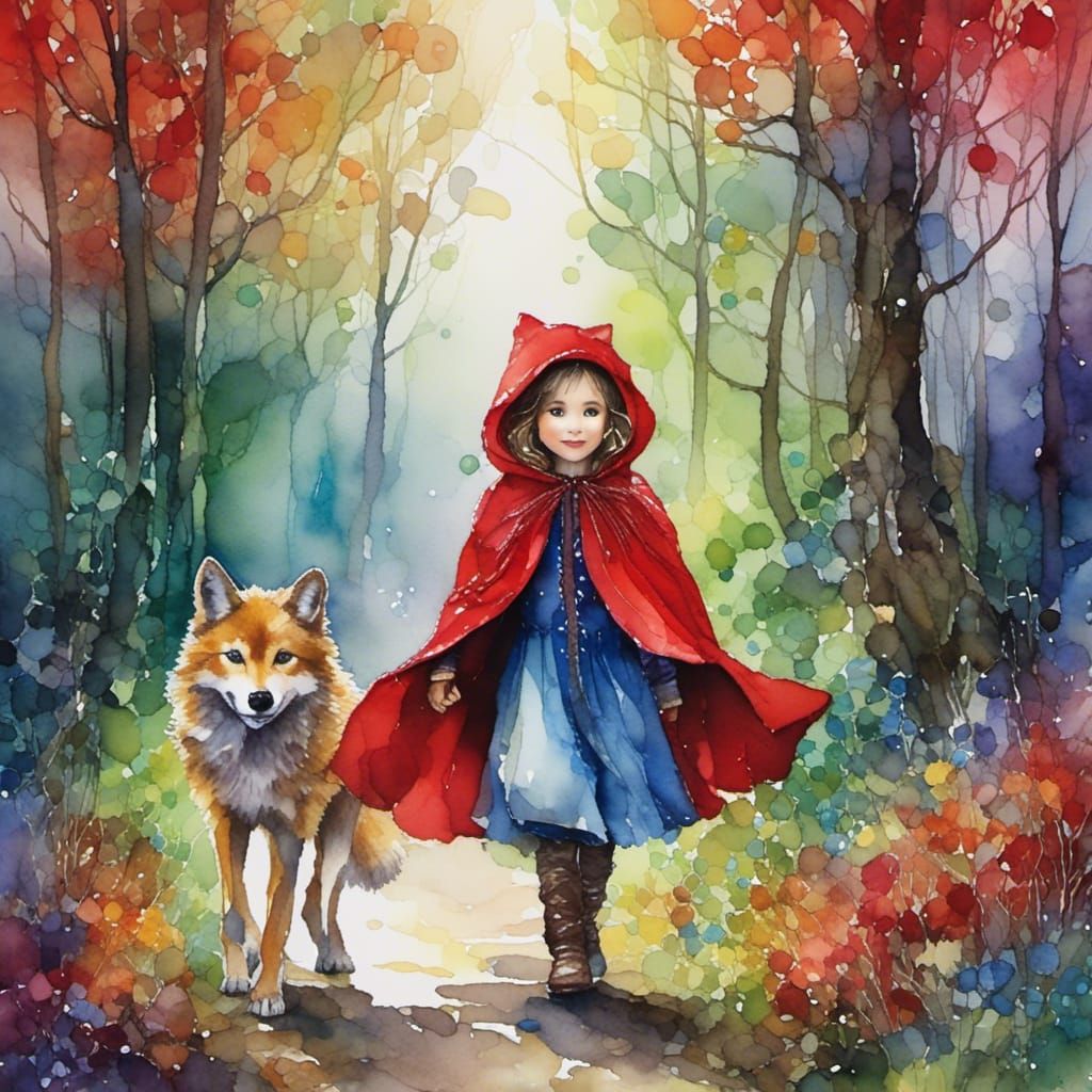 Little Red Riding Hood and the Grey Wolf