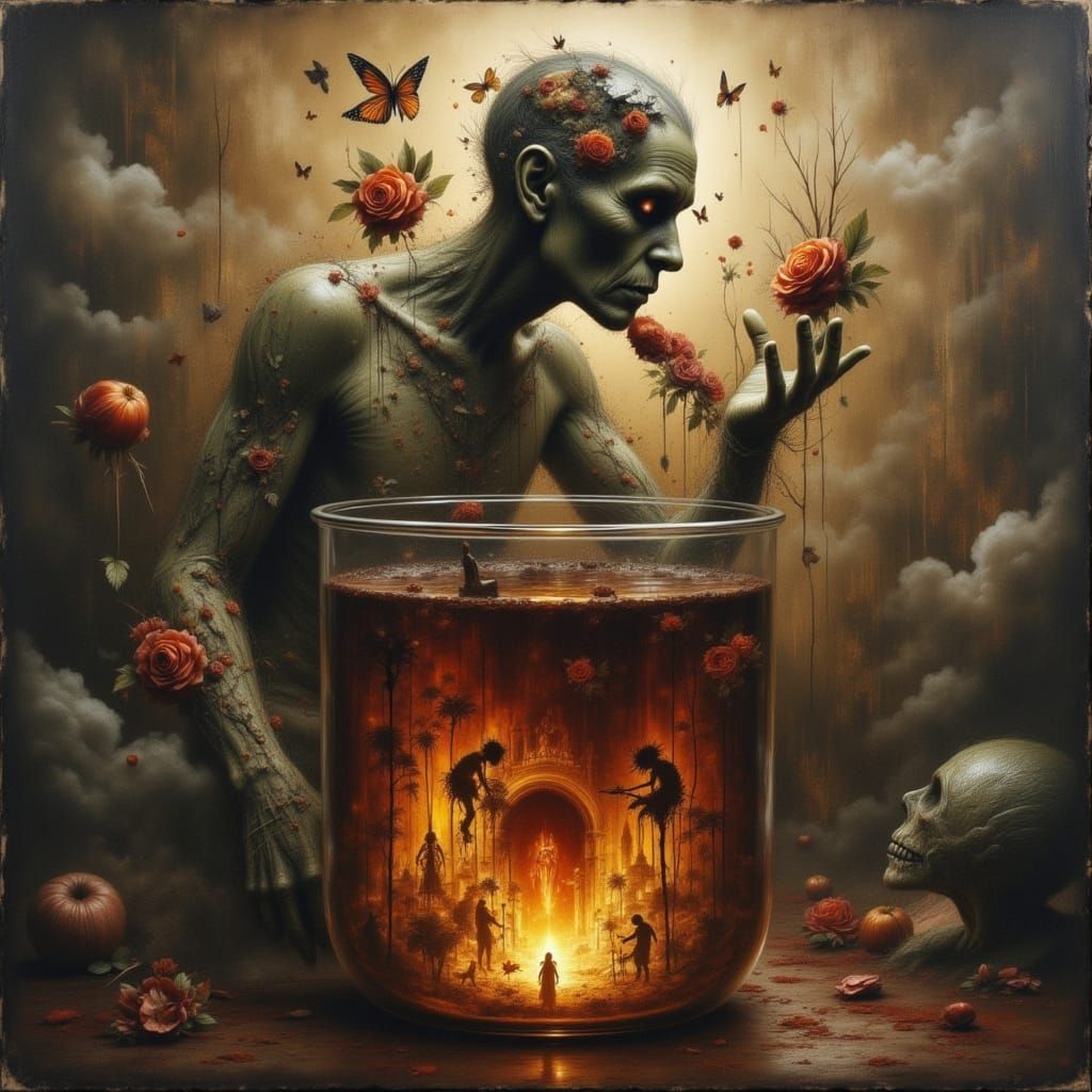 Sinking into Reflections of Sin