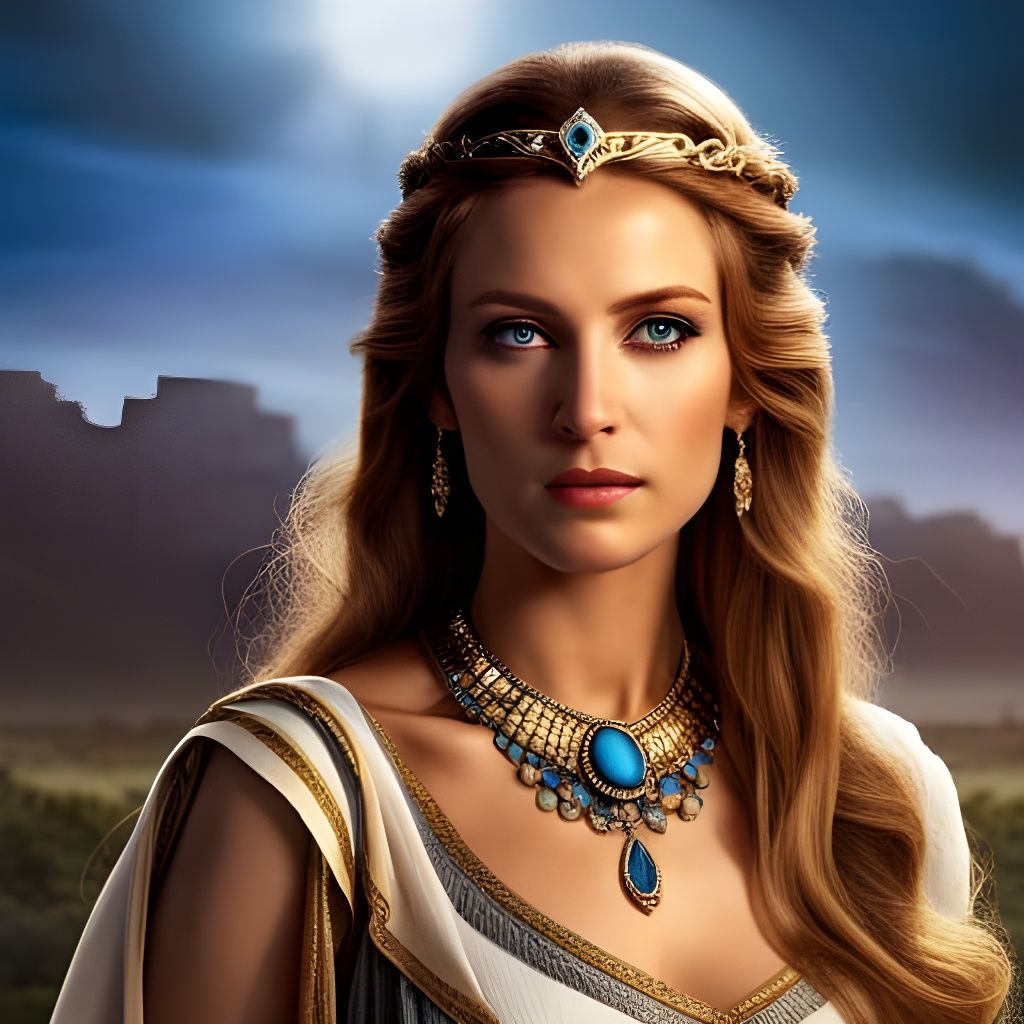 Helen of Troy: Ancient Queen in Gold