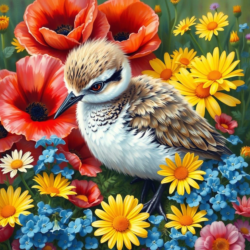 Curlew, Flowers