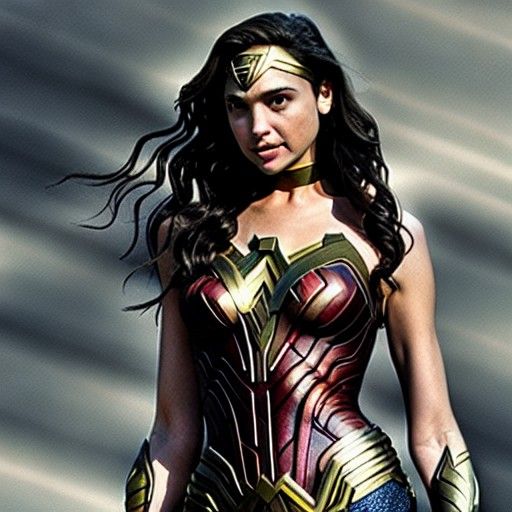 Gal Gadot: Epic Cinematic Digital Matte Painting